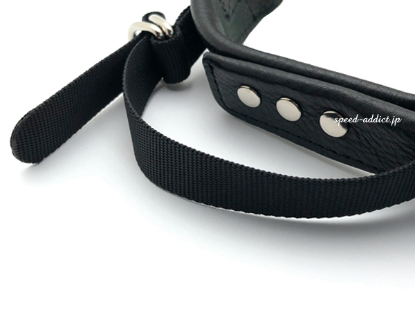 BELL 500-TX用 ダブルストラップ（あご紐）本革 BLACK/黒ベル500txwストラップチンストラップtoptex銀ベルsuper magnumマグナムmchal60s70s