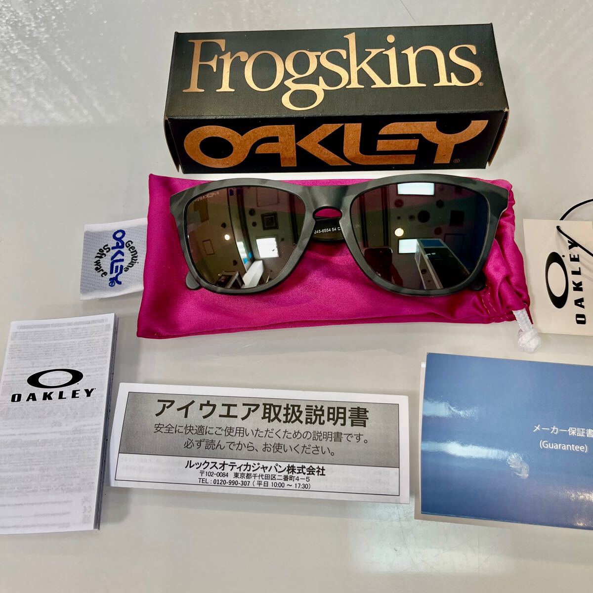 即発 正規新品OAKLEY オークリー サングラス フロッグスキン