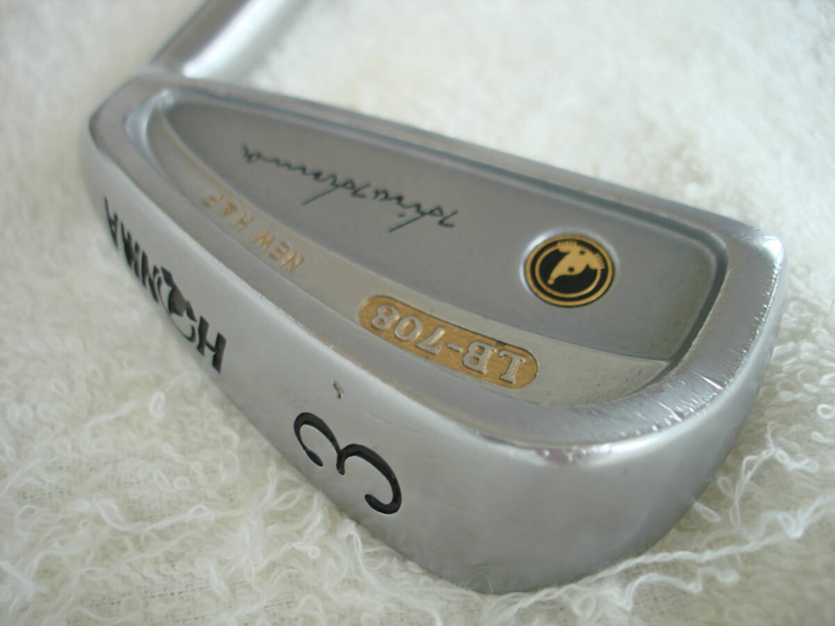 ＃襲名披露公演を快諾して▲本間ゴルフ LB-708 NEW H&F 黒七寶3I