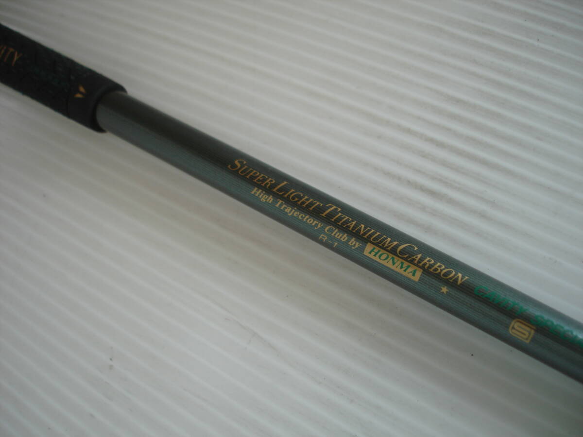 ＃襲名披露公演を快諾して▲本間ゴルフ LB-708 NEW H&F 黒七寶3I