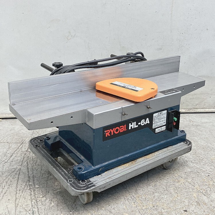 RYOBI/リョービ HL-6A 切削幅 155mm 小型手押しカンナ盤