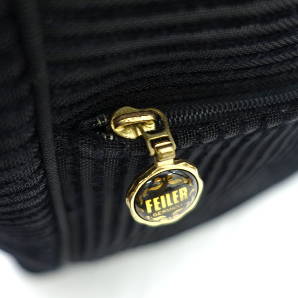 # Feiler большая сумка ручная сумочка черный прозрачный хлопок (0990014824)