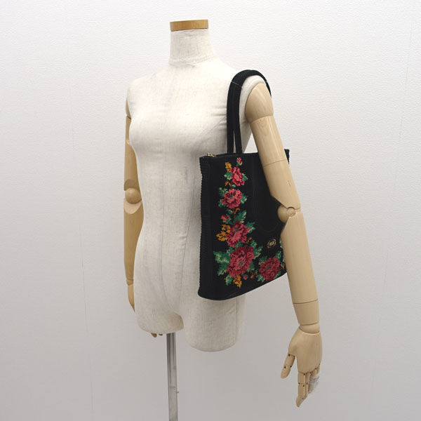 # Feiler большая сумка ручная сумочка черный прозрачный хлопок (0990014824)