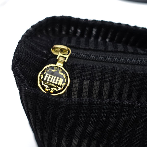 # Feiler ручная сумочка черный прозрачный нейлон (0990014828)