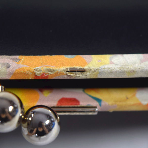 ■ ポールスミス がま口長財布 レザー ブラック (0990010922)