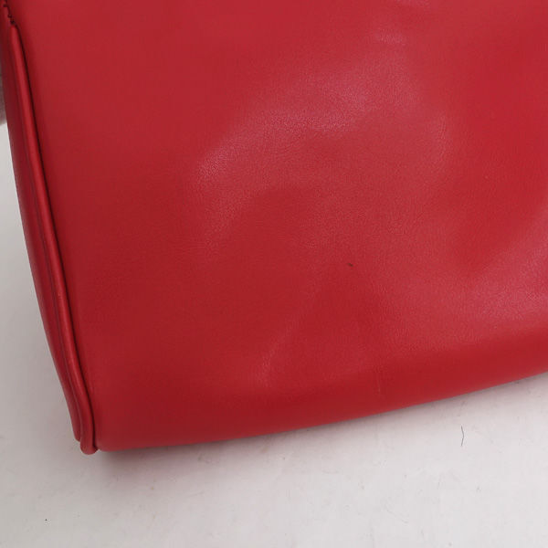 ■ ポールスミス ショルダーバッグ レザー レッド 未使用品 (0990013274)