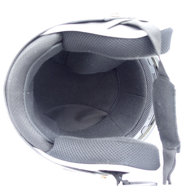 ★ ビジョン ジェットヘルメット ホワイト×ブラック フリーサイズ(57-60cm) VSN-01(0220530969)