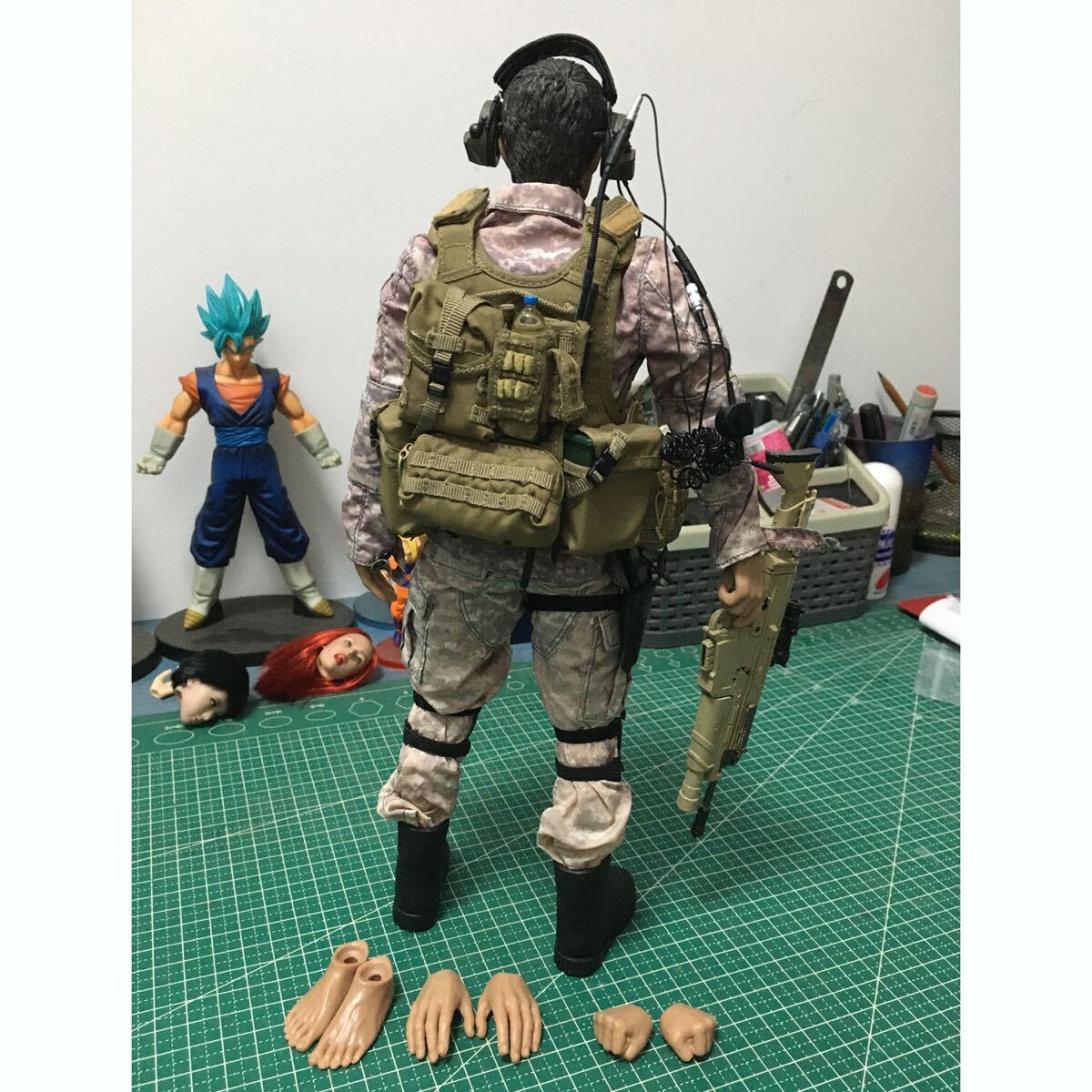 S28A 1/6スケール 画像1はすべでです　強化カスタム　素体　装備_画像4