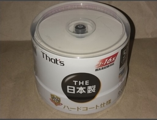 データ用DVD-R 16倍速 50枚 DR-47WWY50BNT