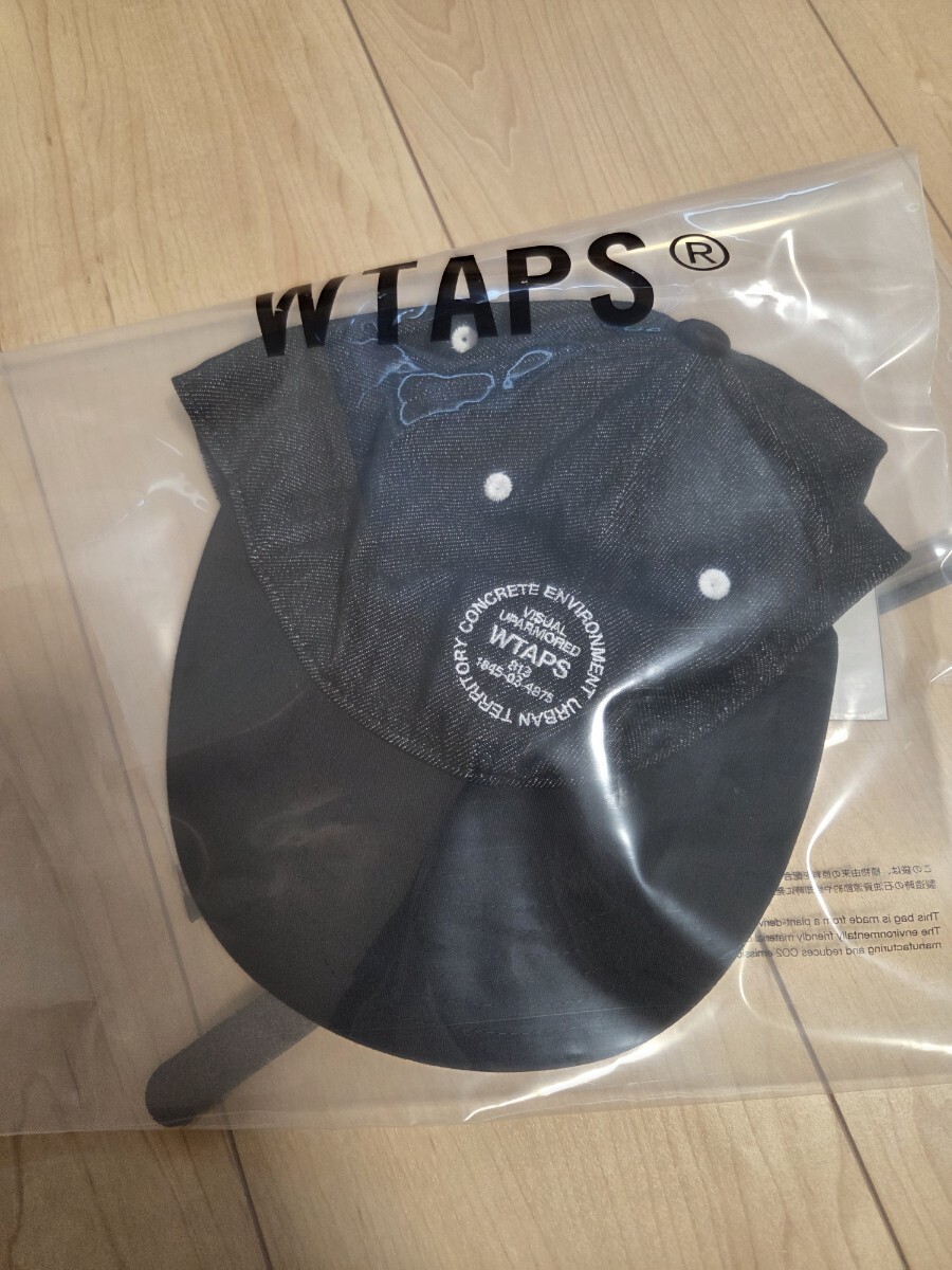 25ss wtaps T-6M 05 / CAP キャップ ブラック T6M wtaps 25ss T-6M 05 / CAP COTTON DENIM キャップ 黒 デザイン