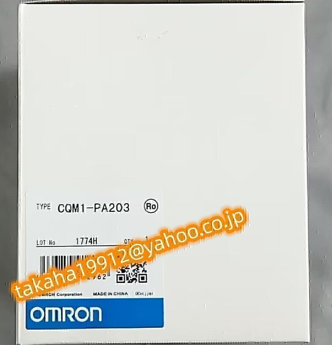 ◇【新品！T番号領収書】オムロン シーケンサー CQM1-PA203【6