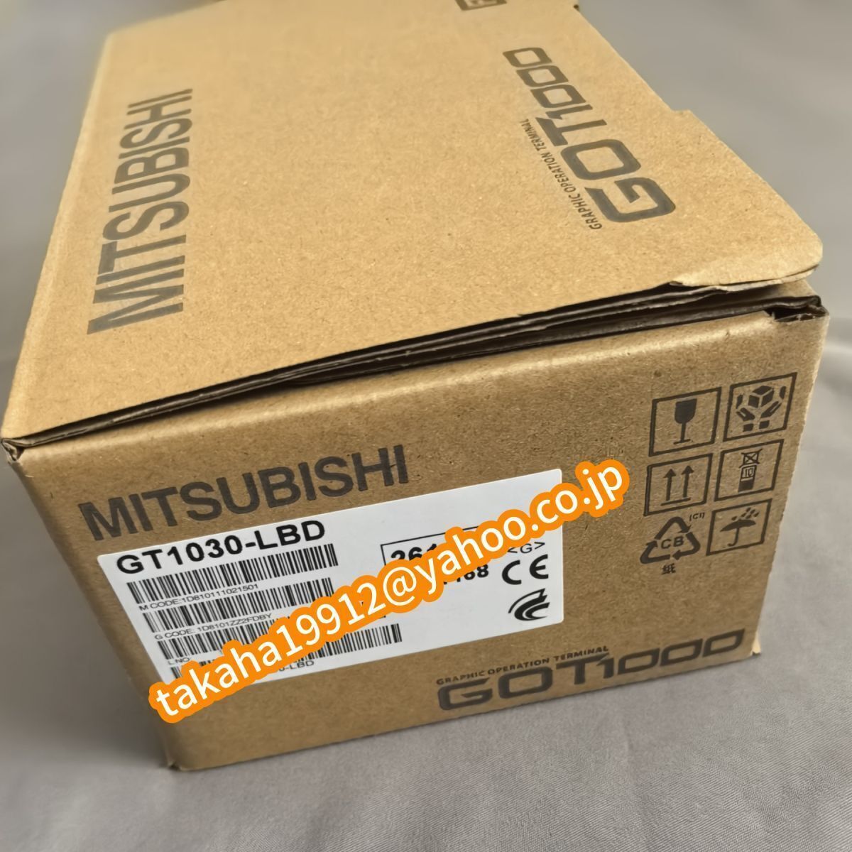 新品 送料無料 MITSUBISHI 三菱電機 GT1030-LBD-C タイプ パネル