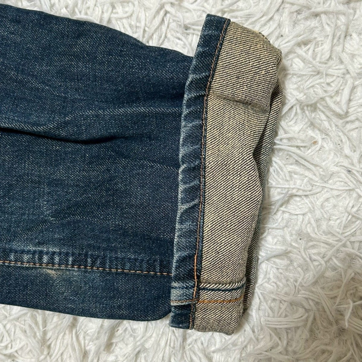 Levi's リーバイス デニムパンツ　カジュアル ストレート　濃紺　503 w28 ジーンズ　ジーパン ジーパン 古着_画像9
