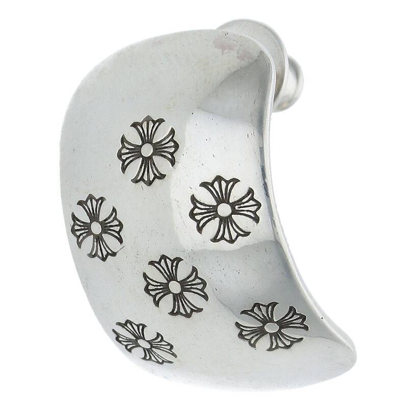 クロムハーツ ピアス CHプラスベント シルバーピアス 中古 SS07