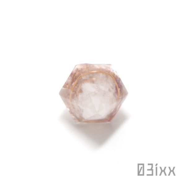 【即決】盛塩 オルゴナイト プチダイヤベース 台座なし 白 フローライト 蛍石 天才の石 天然石 インテリア 盛り塩 受験のお守り 03ixx_画像3