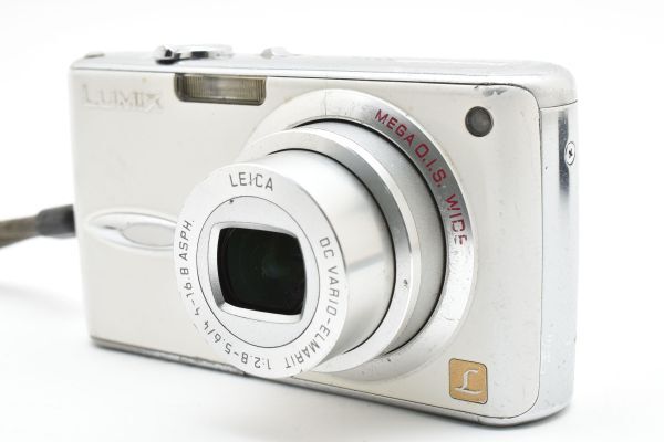 ◆撮影OK◆ パナソニック Panasonic LUMIX DMC-FX01 ホワイト コンパクト デジタルカメラ #5433_画像2