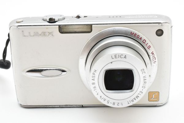 ◆撮影OK◆ パナソニック Panasonic LUMIX DMC-FX01 ホワイト コンパクト デジタルカメラ #5433_画像3