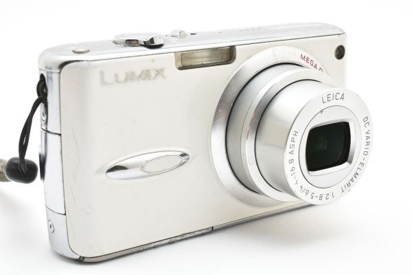 ◆撮影OK◆ パナソニック Panasonic LUMIX DMC-FX01 ホワイト コンパクト デジタルカメラ #5433_画像4
