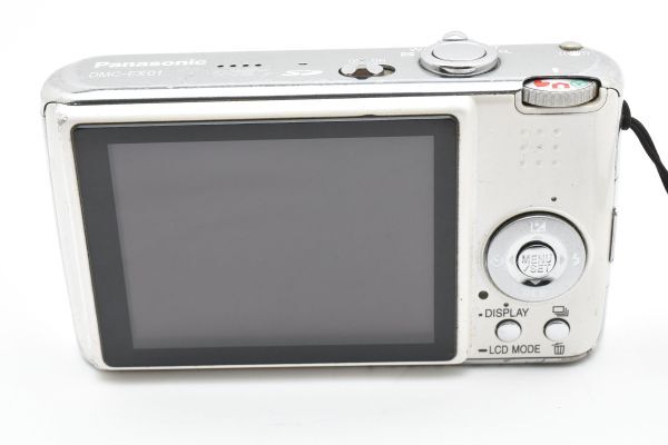 ◆撮影OK◆ パナソニック Panasonic LUMIX DMC-FX01 ホワイト コンパクト デジタルカメラ #5433_画像6