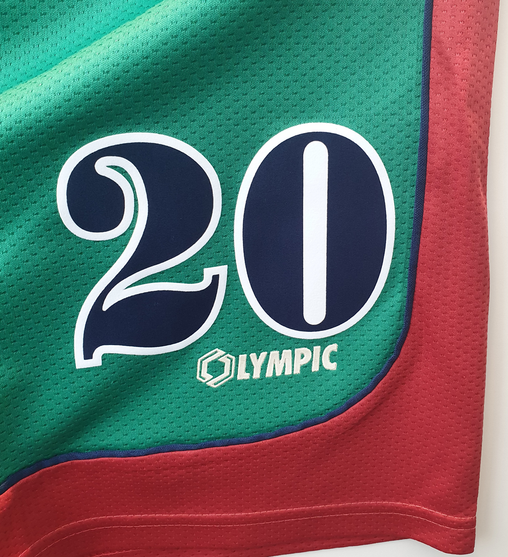 96 ポルトガル Portugal FPF(H)#20 ルイス・フィーゴ FIGO Short EURO1996 L_画像5