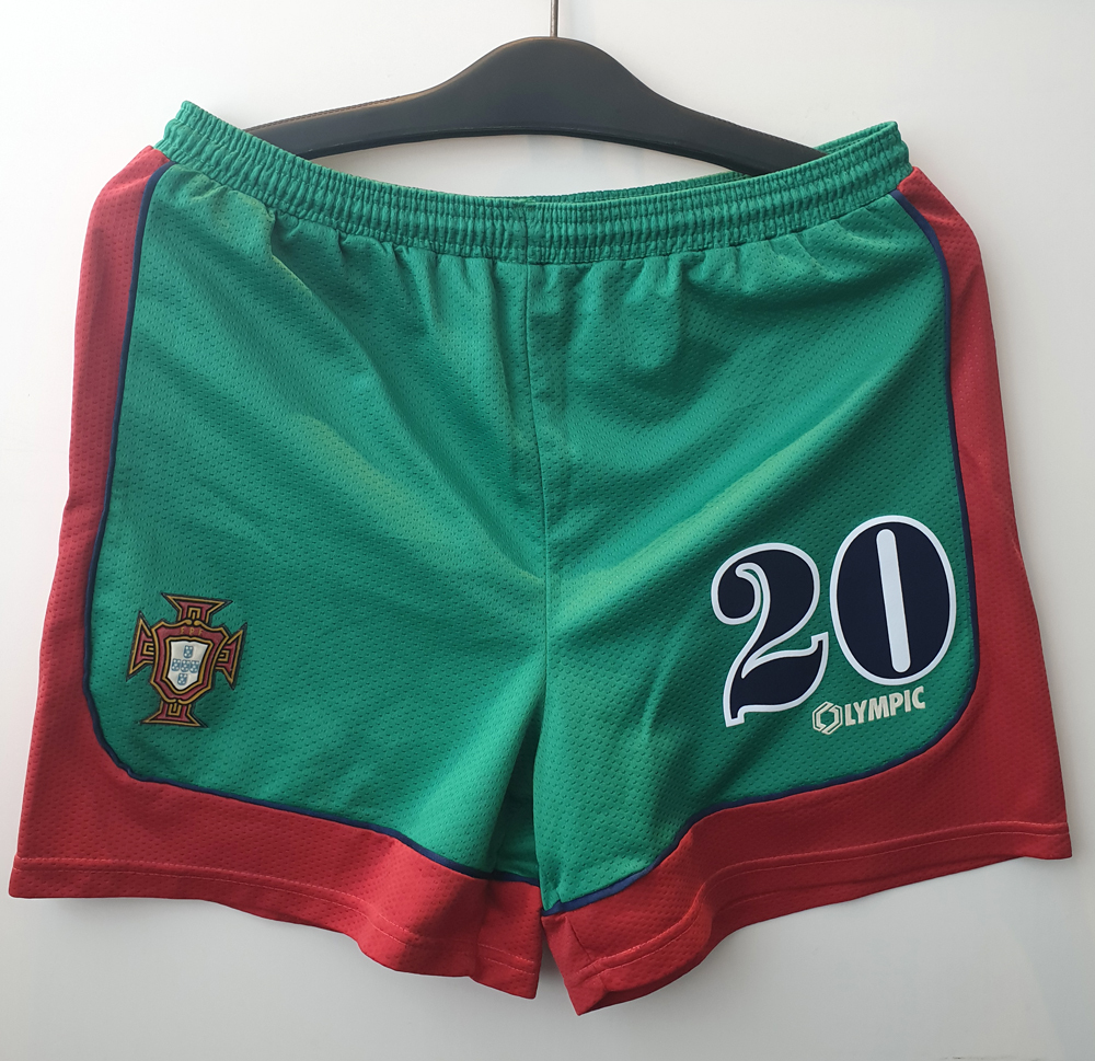 96 ポルトガル Portugal FPF(H)#20 ルイス・フィーゴ FIGO Short EURO1996 L_画像1