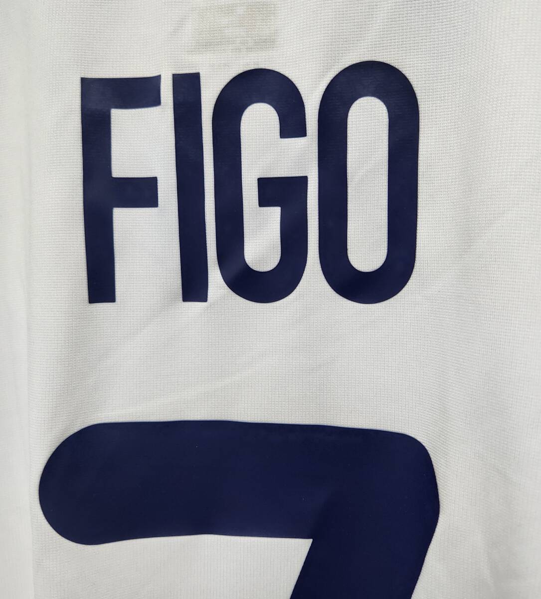 00 ポルトガル Portugal FPF(A)No.7 ルイス・フィーゴ FIGO 半袖 EURO 2000 XL_画像7