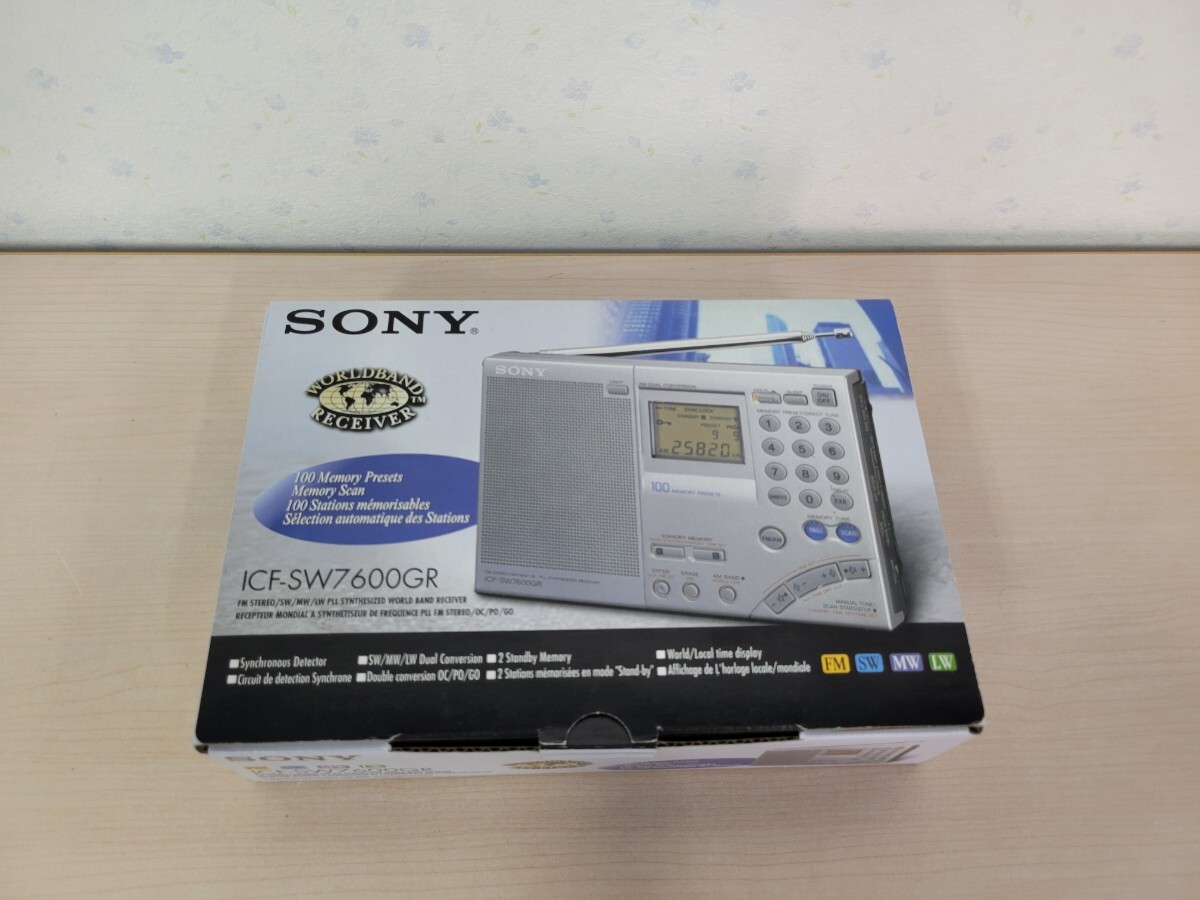 Yahoo!オークション - SONY ICF-SW7600GR ワールドバンド