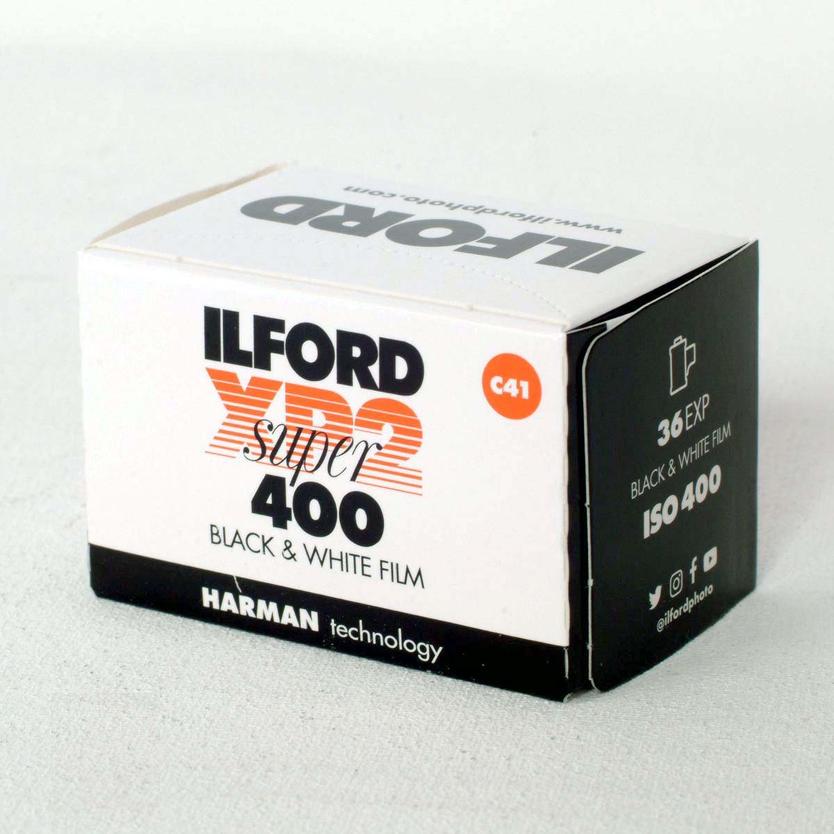 送料無料【即決】白黒 イルフォード XP2スーパー 36枚撮【1本】カラー現像 C-41 ISO感度400 135/35mm ILFORD モノクロ 0019498839573★新品_画像3