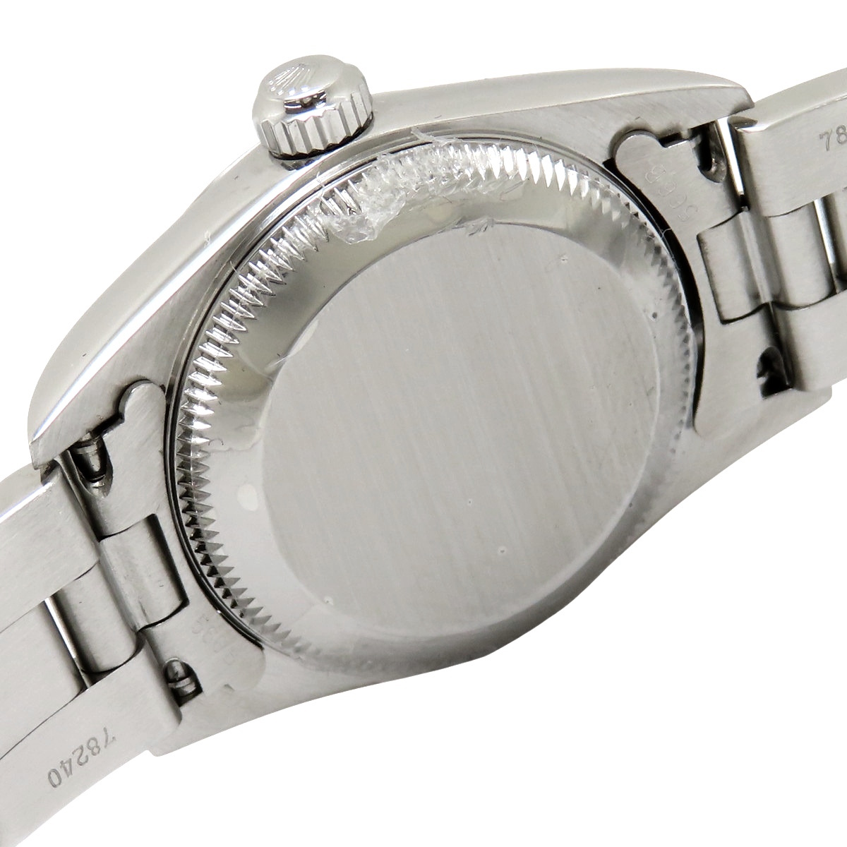 【保証書付】ロレックス 76080 デイトジャスト ステンレス SS Y番自動巻 腕時計 2003年ピンク 41100084548【中古】【アラモード】_画像6