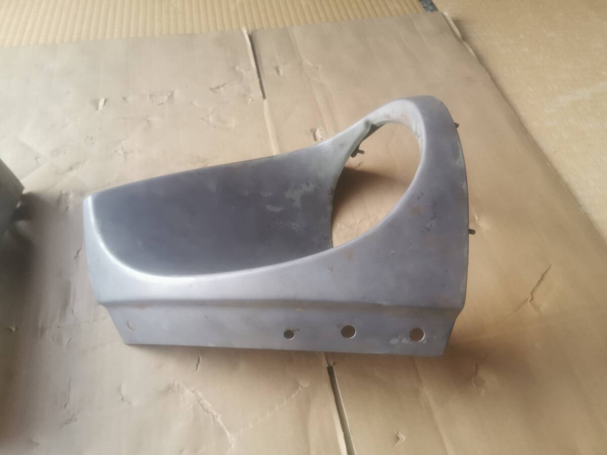 S30 S31 ショートライトケース 金属製 左右２個セット ブラスト処理（ L20 L24 L26 240Z Z432 260Z 280Z PS30Z R180 R200)_画像2