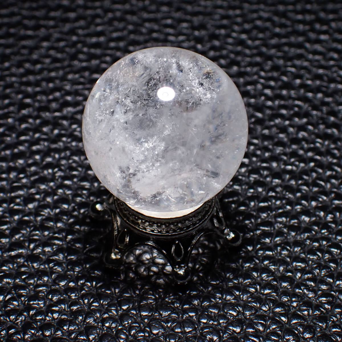 天然石 ヒマラヤ水晶 水晶玉 鉱物標本 スフィア 水晶 原石 結晶 風水 丸玉 天然 ポイント 占い 風水 開運 パワーストーン_画像3