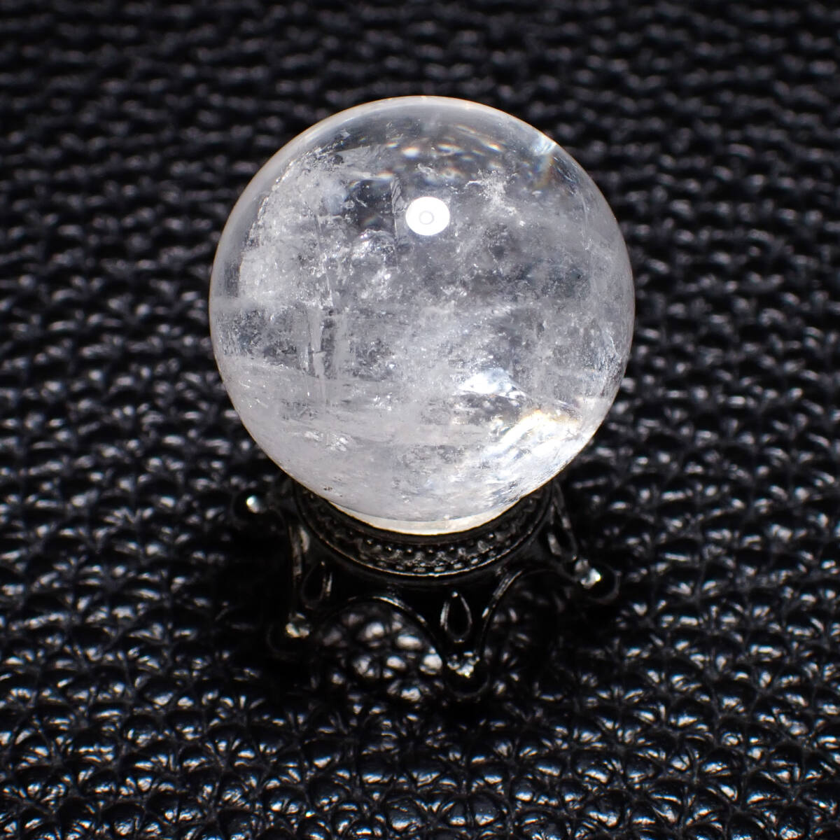 天然石 ヒマラヤ水晶 水晶玉 鉱物標本 スフィア 水晶 原石 結晶 風水 丸玉 天然 ポイント 占い 風水 開運 パワーストーン_画像5