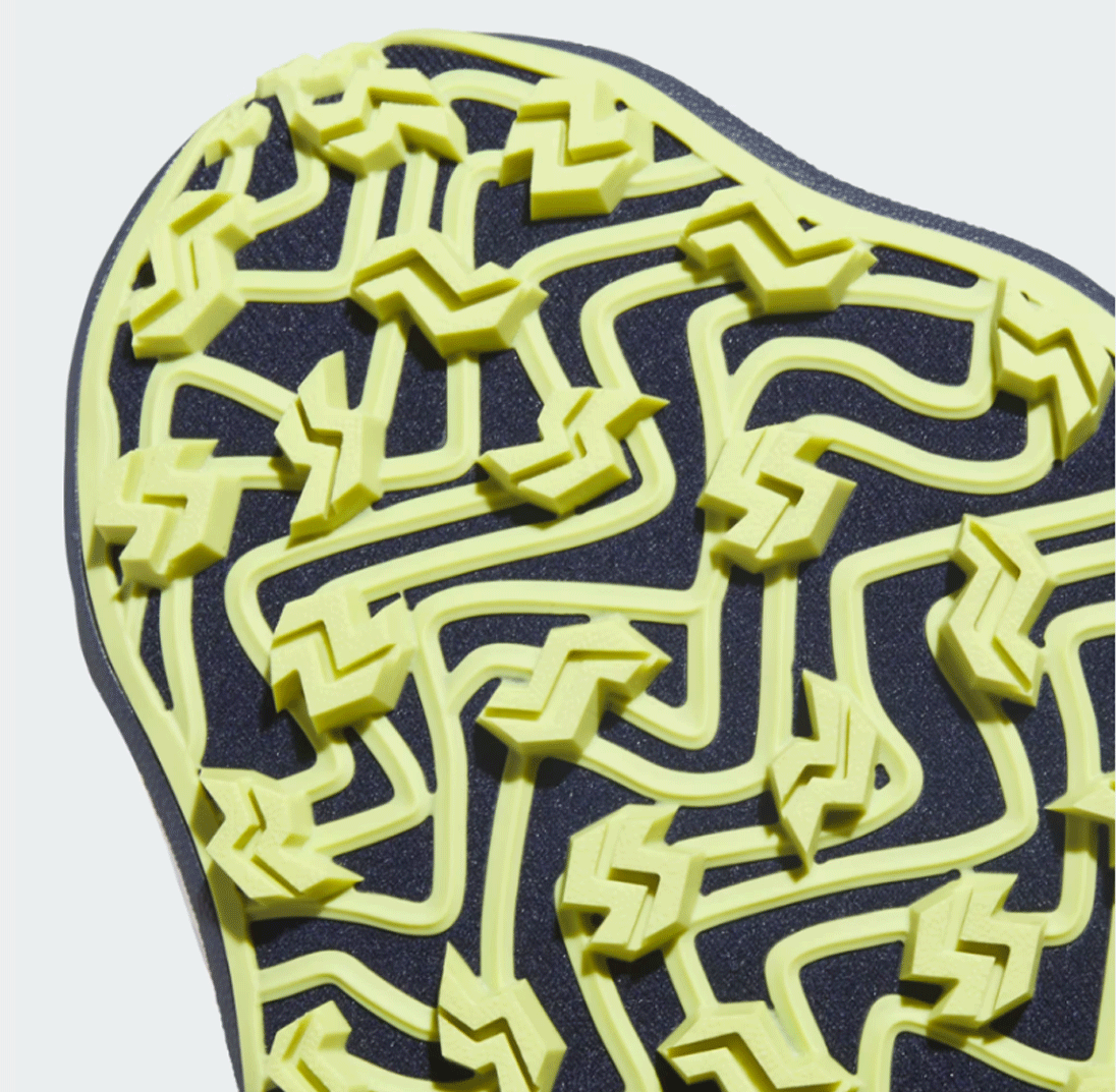 新品■アディダス■2025.7■コードカオス-25-ボア-スパイクレス■JQ7746■グレー／ネイビー／ライム■28.0CM■グリップ力が最大40%向上■_画像8