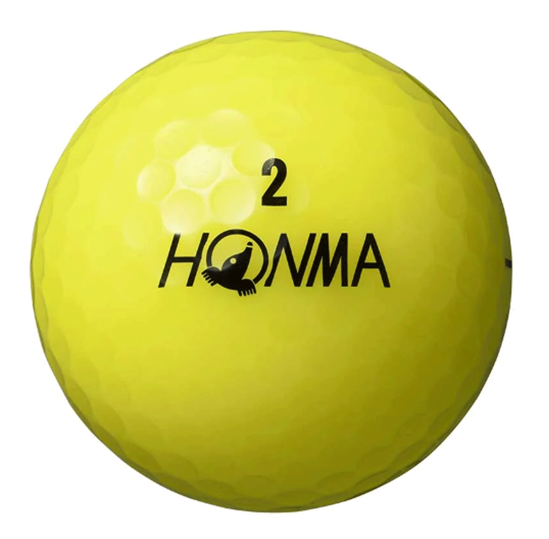 新品■ホンマ■2024.2■D1-2024■イエロー■２ダース■飛んで、環境にもお財布にもやさしい 飛距離重視の進化系　飛びます！■正規品_画像2