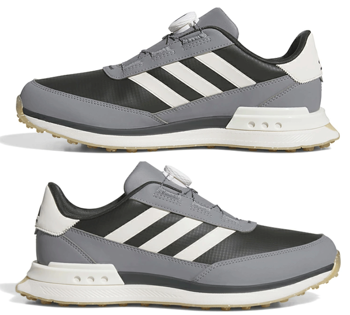 新品■アディダス■2025.7■S2G スパイクレス ボア 24■JI4170■カーボン／チョークホワイト／グレースリー■28.0CM■正規品_画像4