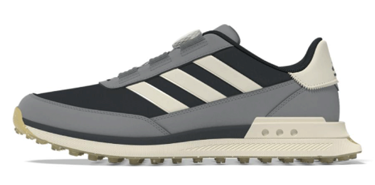 新品■アディダス■2025.7■S2G スパイクレス ボア 24■JI4170■カーボン／チョークホワイト／グレースリー■28.0CM■正規品_画像3