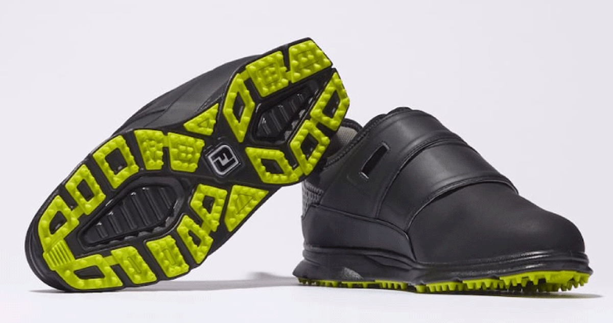 新品■フットジョイ■2023.8■MEN'S FJ スーパーライト XP スパイクレス ボア■NO.58155■ブラック／ブラック■24.5CM/W:EEE■正規品_画像3