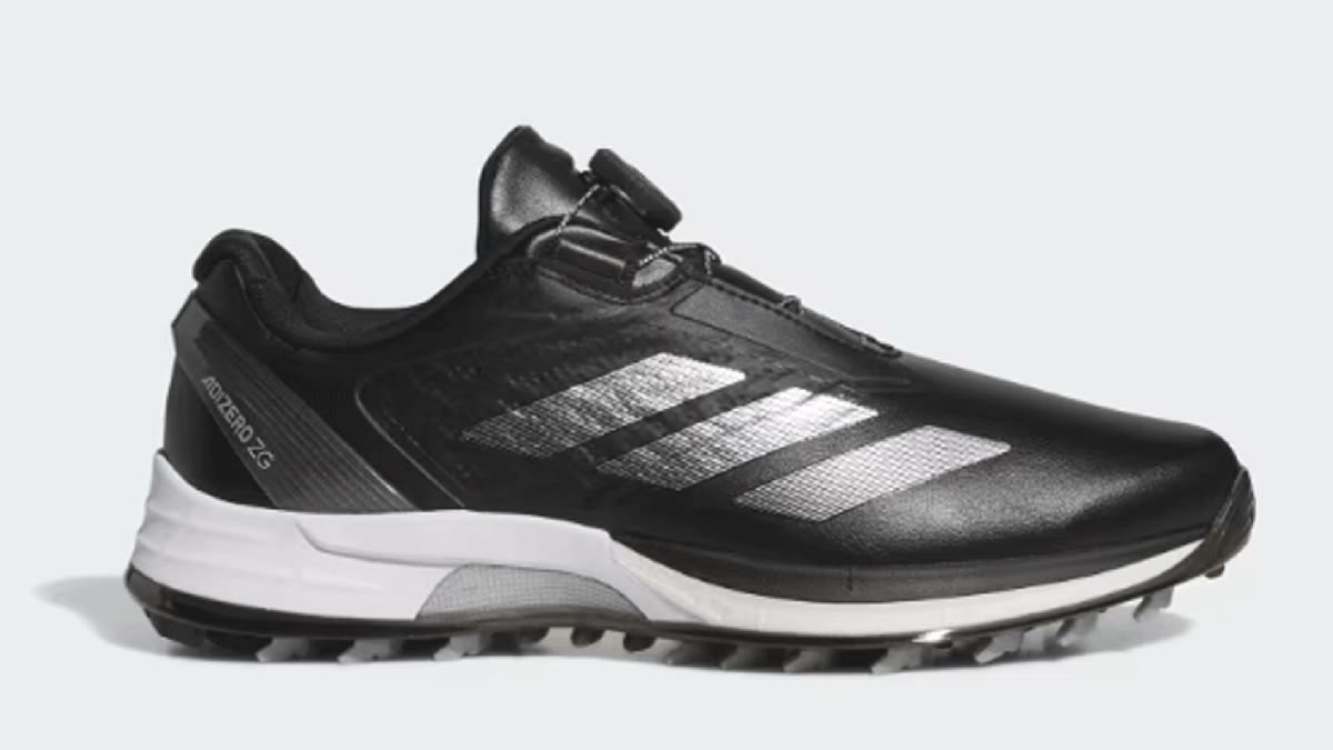 новый товар # Adidas #2025.8# Adi Zero ZG LO боа шиповки отсутствует #JS1768# черный | серебряно-металлический | железный металлик #28.5CM#