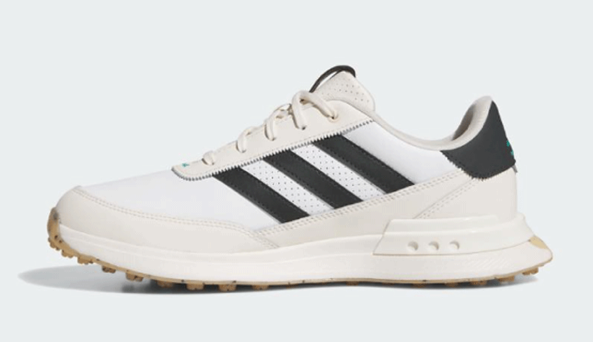 новый товар # Adidas #2025.7#S2 G-Spike отсутствует кожа #JI4171# foot одежда - белый | карбоновый | воздушная заслонка белый #28.5CM# натуральный кожа #