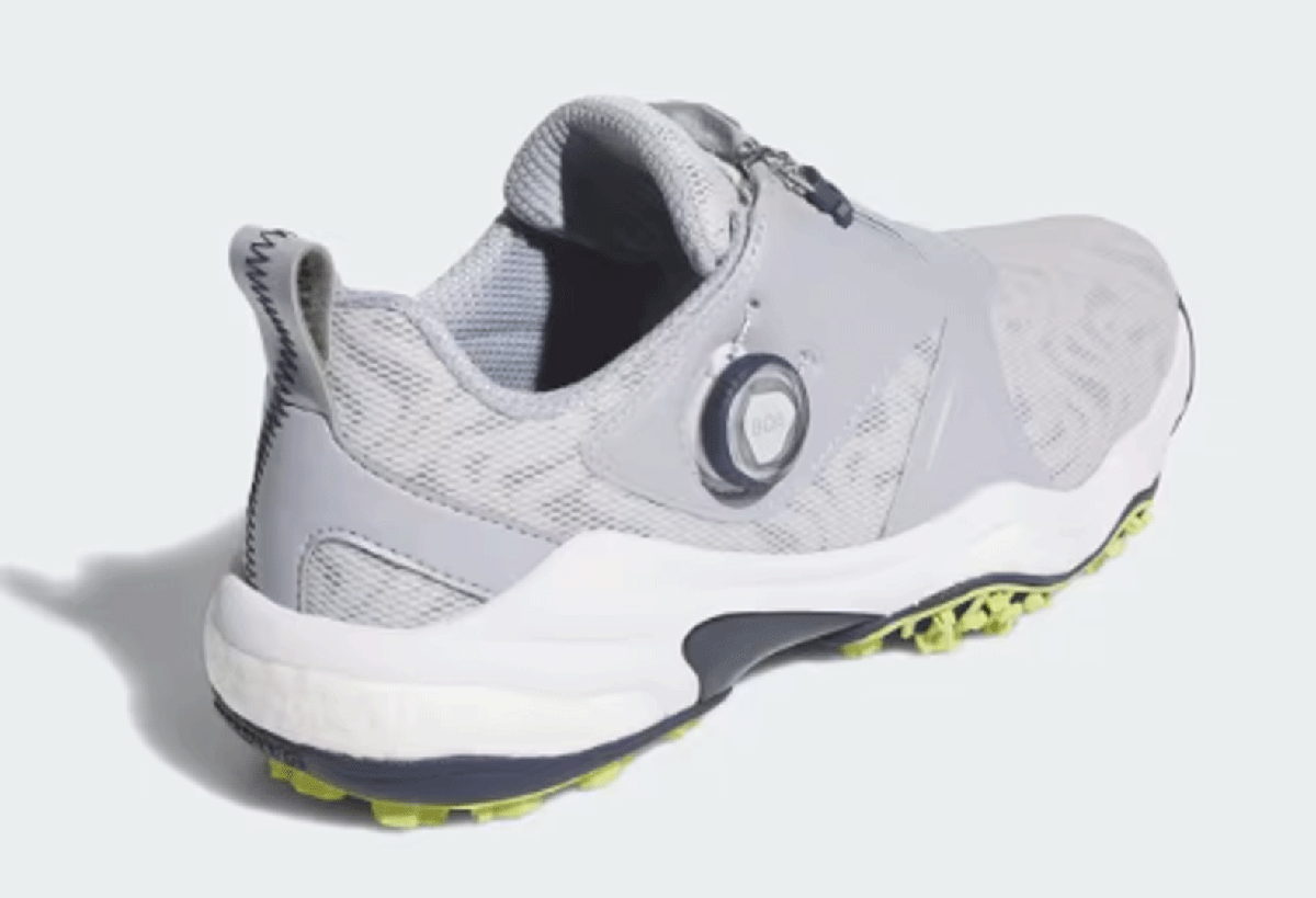 新品■アディダス■2025.7■コードカオス-25-ボア-スパイクレス■JQ7746■グレー／ネイビー／ライム■28.0CM■グリップ力が最大40%向上■_画像4