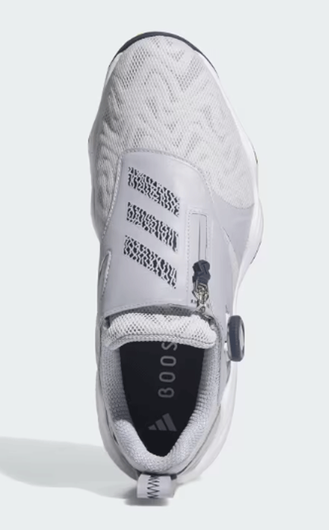 新品■アディダス■2025.7■コードカオス-25-ボア-スパイクレス■JQ7746■グレー／ネイビー／ライム■28.0CM■グリップ力が最大40%向上■_画像2