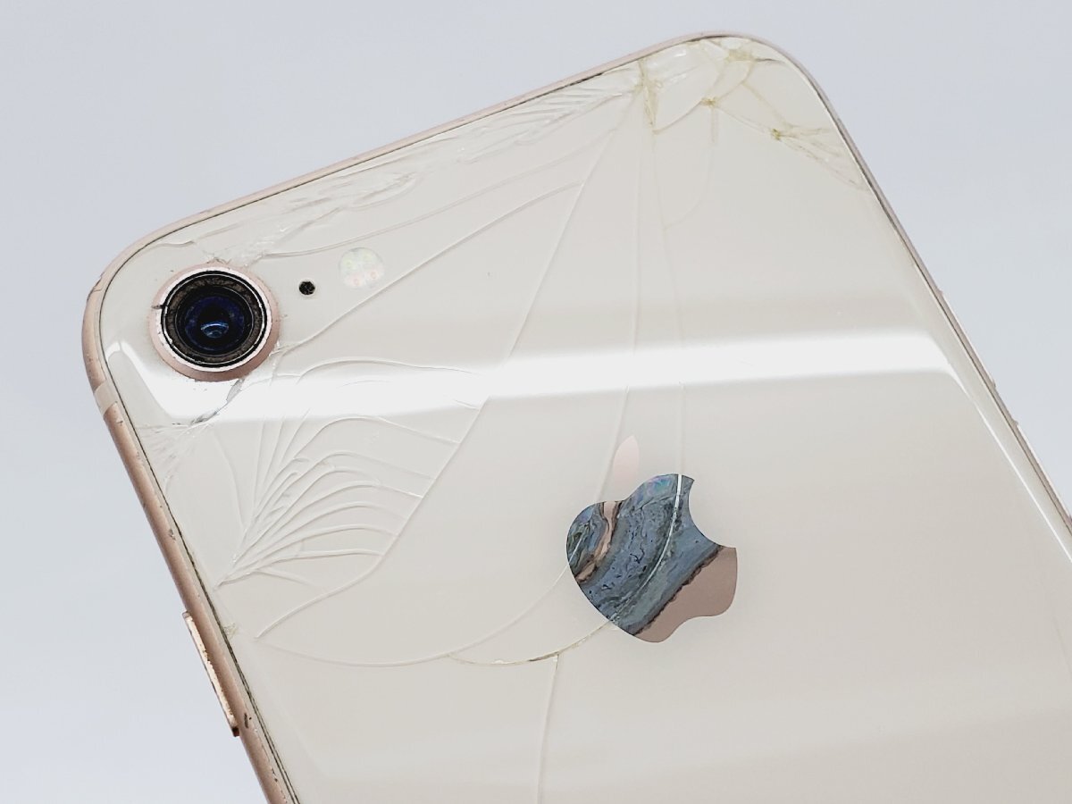 【ジャンク品】iPhone8 64GB 背面ガラス割れ SiMなし 1円~【ジャンク】SoftBank スマートフォン Apple iPhone8 64GB