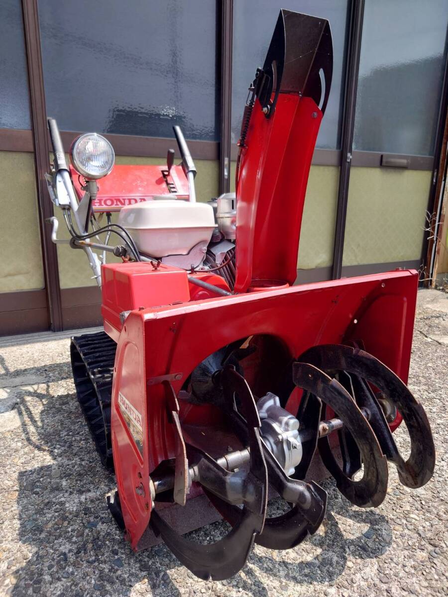 富山発　ホンダ除雪機　HS80JS　セル有　整備済み　② 富山発 ホンダ除雪機 HS80JS セル有 整備済み ② 富山発 HONDA除雪機
