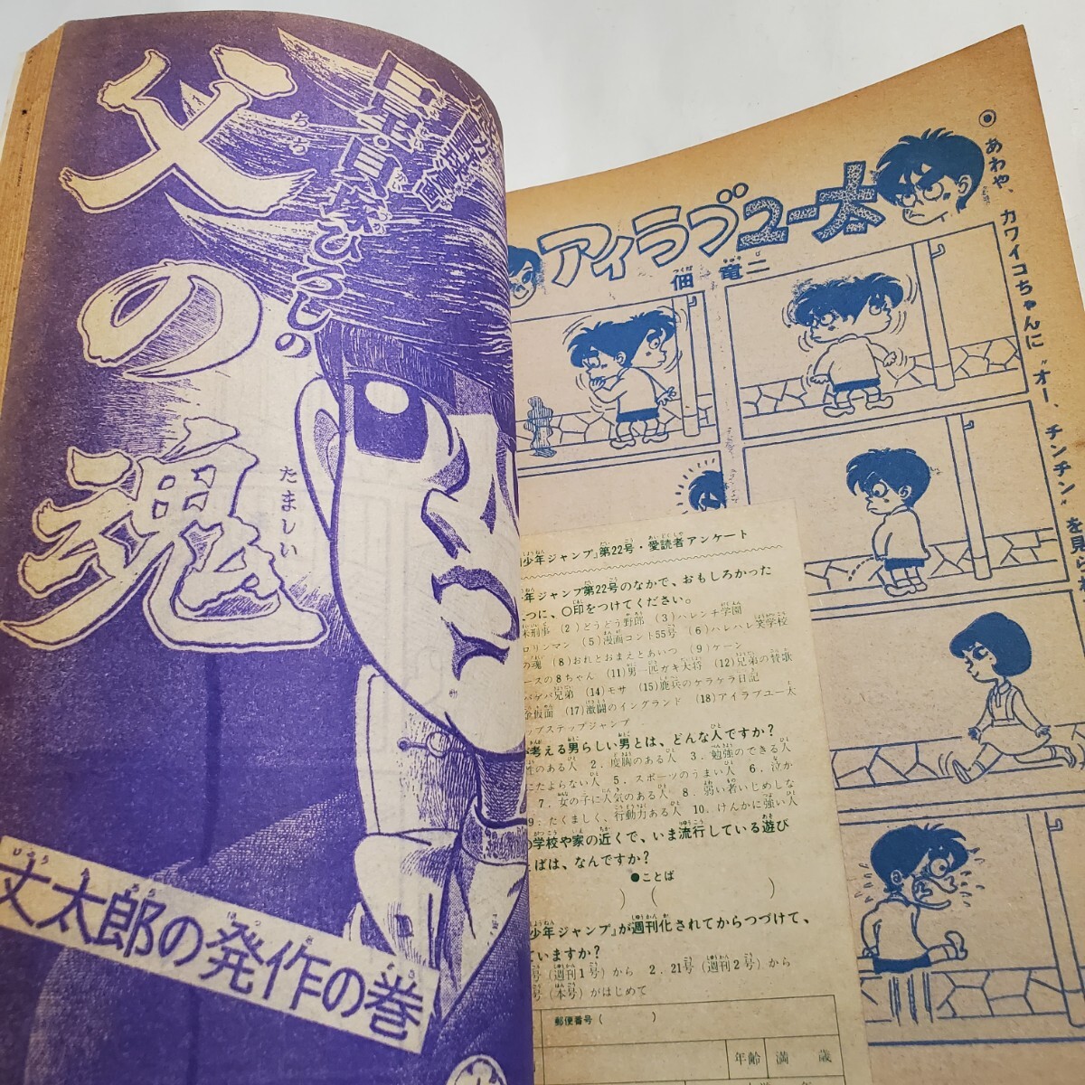 8821-8..1 anniversary commemoration номер Shonen Jump 1969 год 22