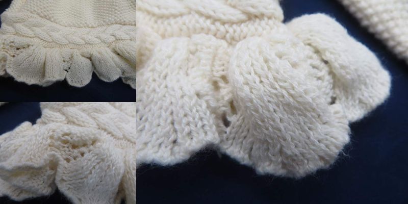 NM282★ラルフローレン/Ralph Lauren カーディガン ボレロ オフホワイト 女の子 サイズ80_画像9