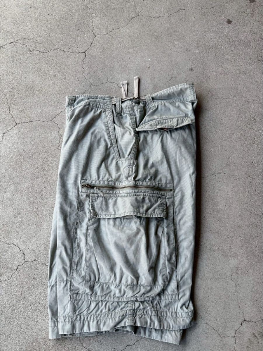 FRENCH CONNECTION ARCHIVE OVERSIZED CARGO SHORTS_画像3