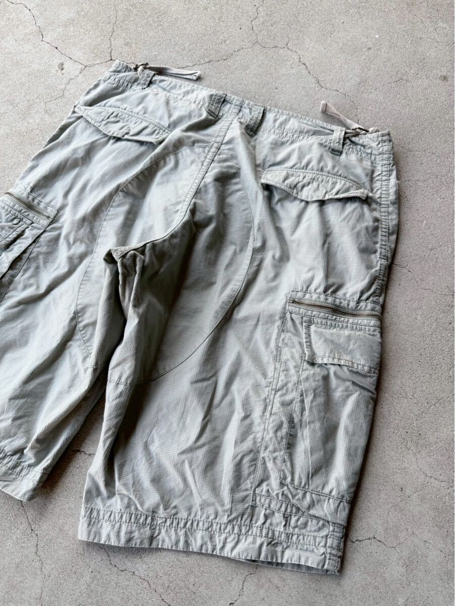FRENCH CONNECTION ARCHIVE OVERSIZED CARGO SHORTS_画像7