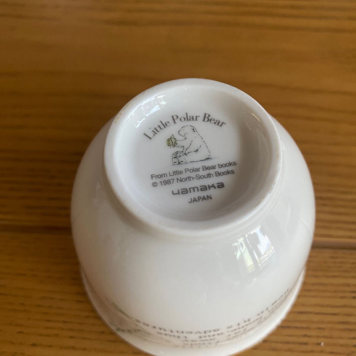 未使用　 湯呑み 湯呑 食器 茶わん　5客　Little Polar Bear リトルポーラーベア　童話