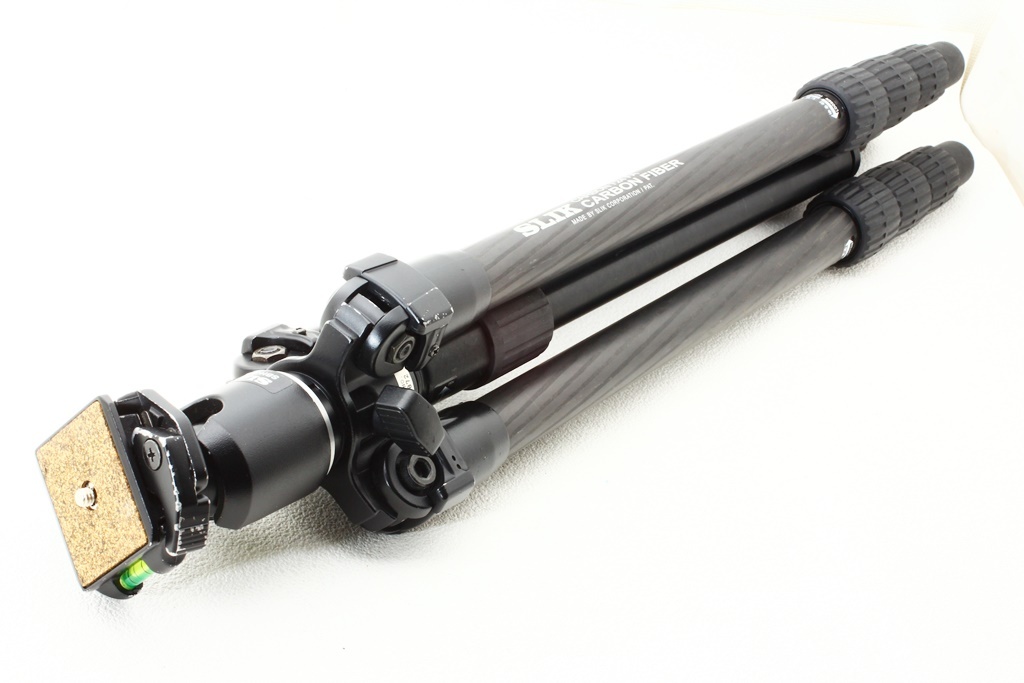 美品◆SLIK スリック カーボン 724 FA 4段三脚◆A1953