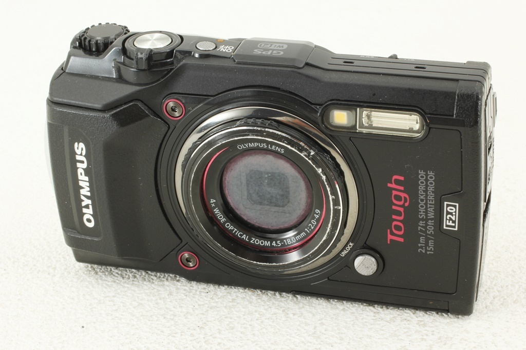 格安品◆OLYMPUS オリンパス STYLUS TG-5 工一郎◆工事写真現場用デジタルカメラ 1200万画素/A5138_画像1